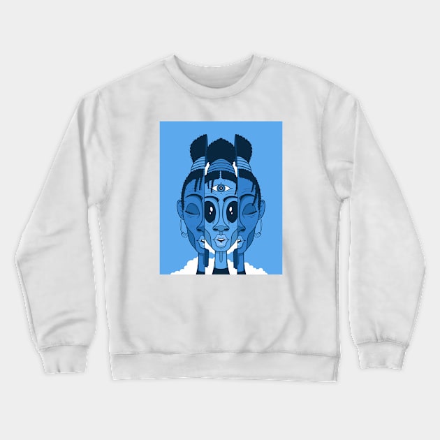 Hicu Crewneck Sweatshirt by thevisualgroove